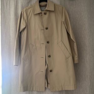 Everlane mac coat beige